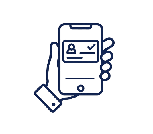 Store the credential in the wallet