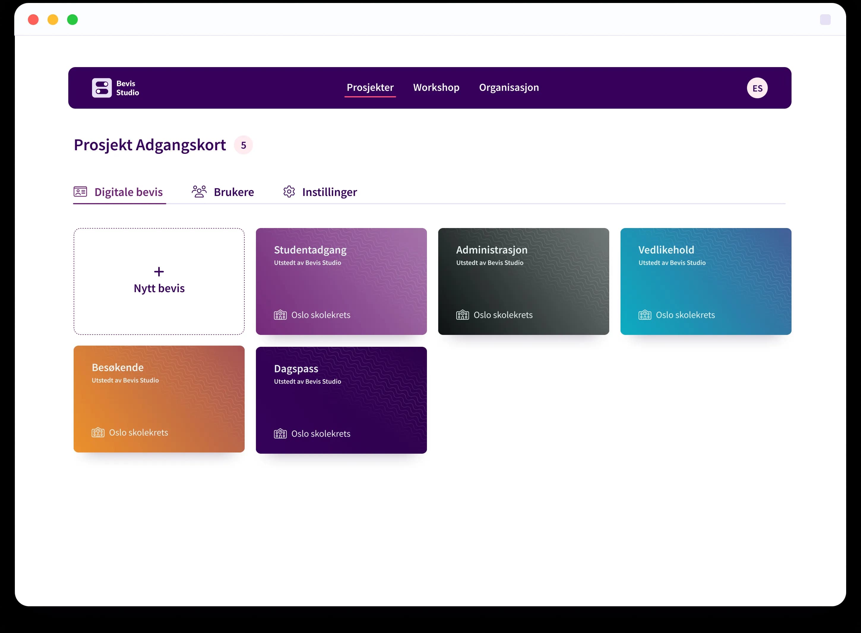 Tailor, manage, and issue digital credentials