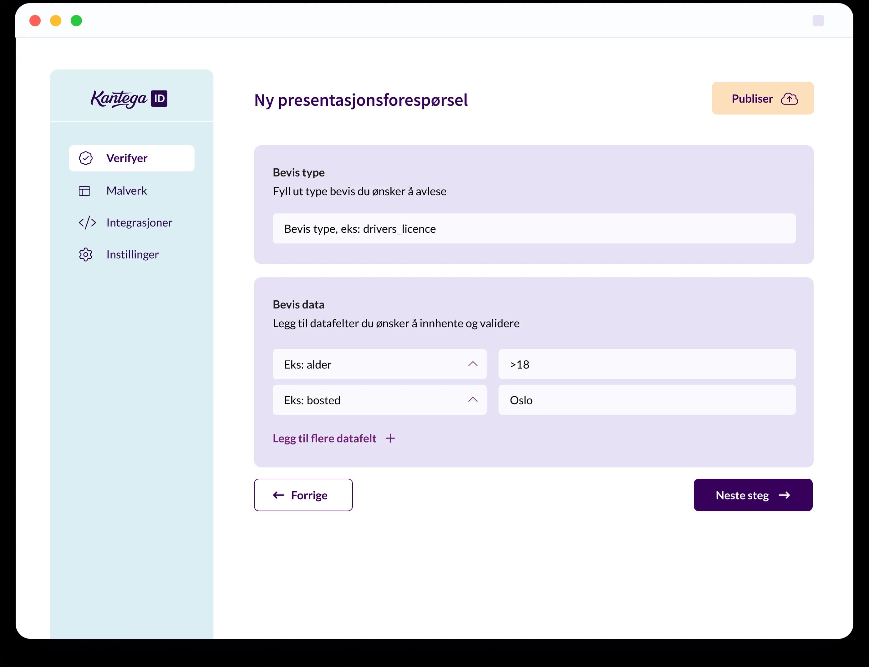Read and validate digital credentials
