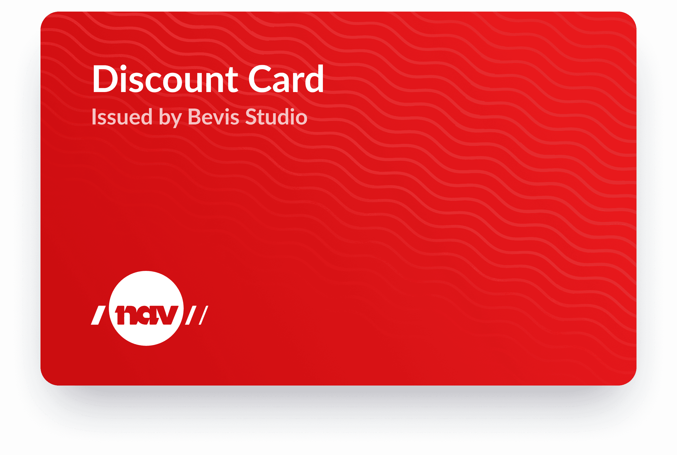 Example credential Concession card